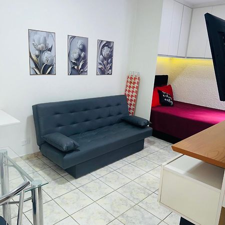 Sala Living Em Predio Familiar Na Av Da Praia Santos  Buitenkant foto