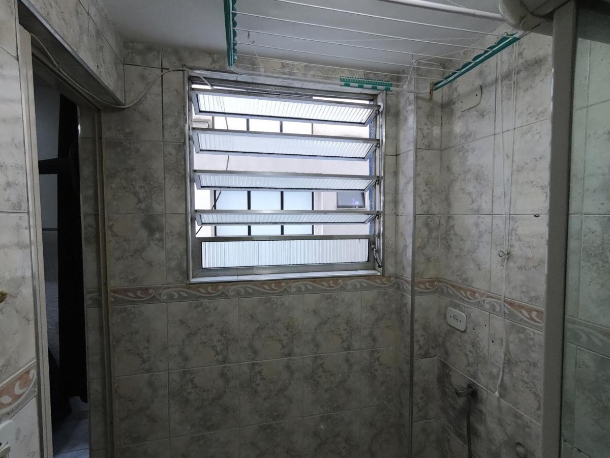 Sala Living Em Predio Familiar Na Av Da Praia Santos  Buitenkant foto