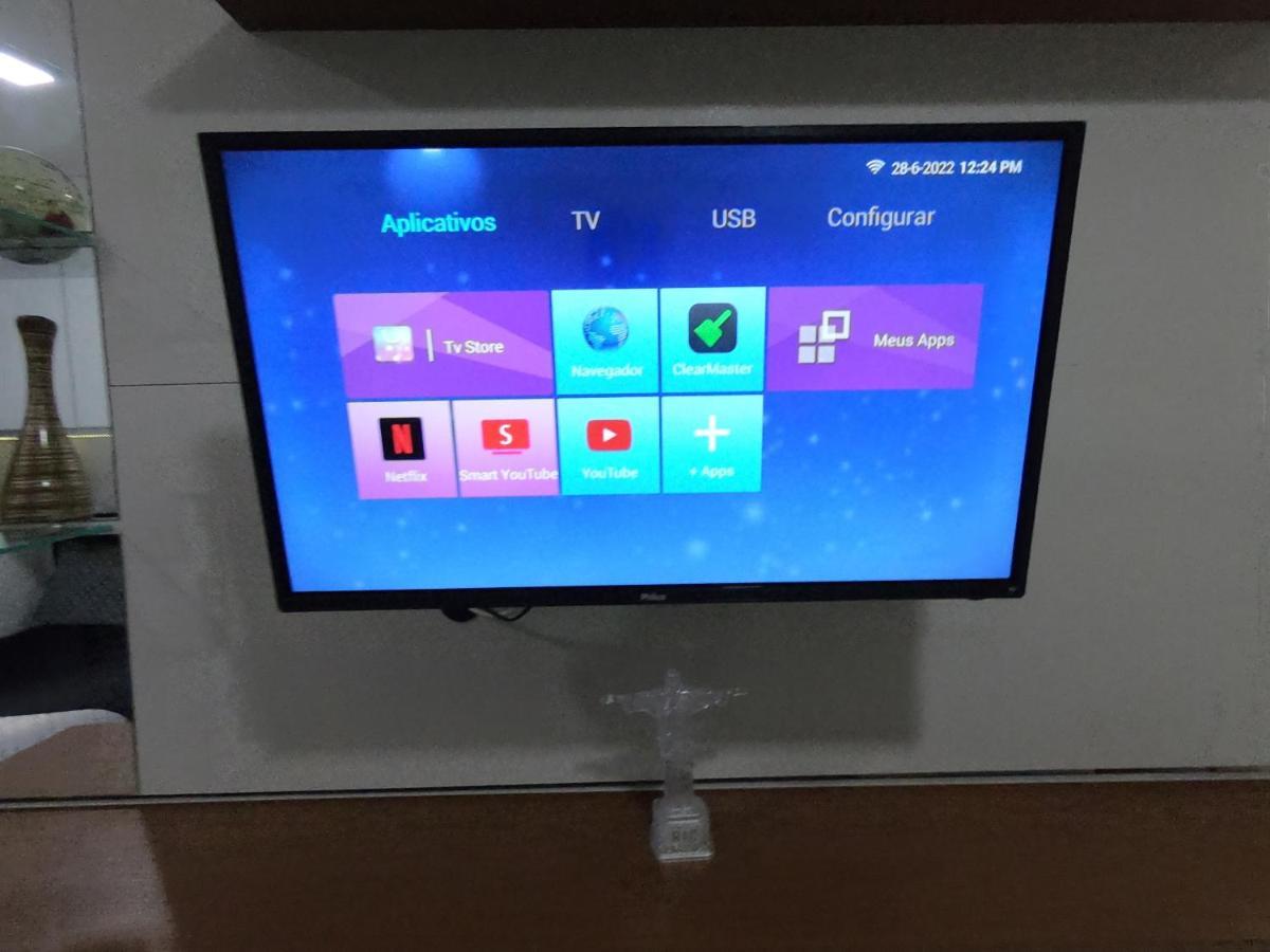 Sala Living Em Predio Familiar Na Av Da Praia Santos  Buitenkant foto