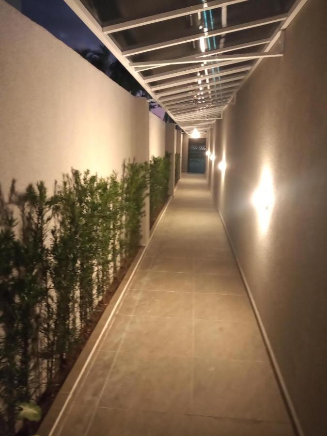Sala Living Em Predio Familiar Na Av Da Praia Santos  Buitenkant foto