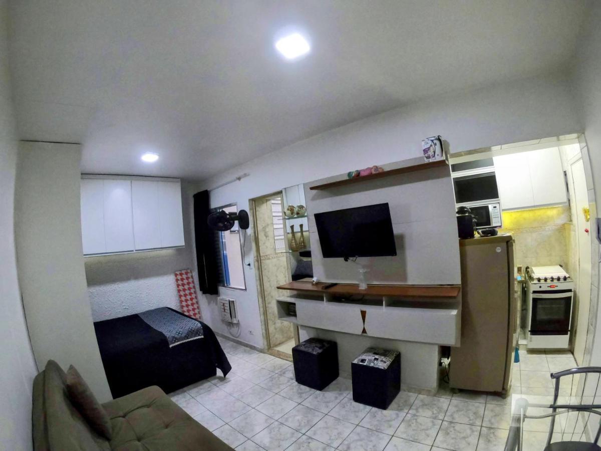 Sala Living Em Predio Familiar Na Av Da Praia Santos  Buitenkant foto